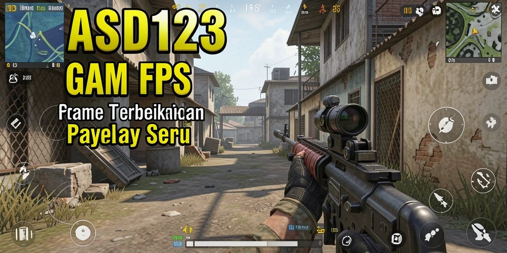 Tampilan gameplay seru dengan aksi tembak-menembak yang mendebarkan.