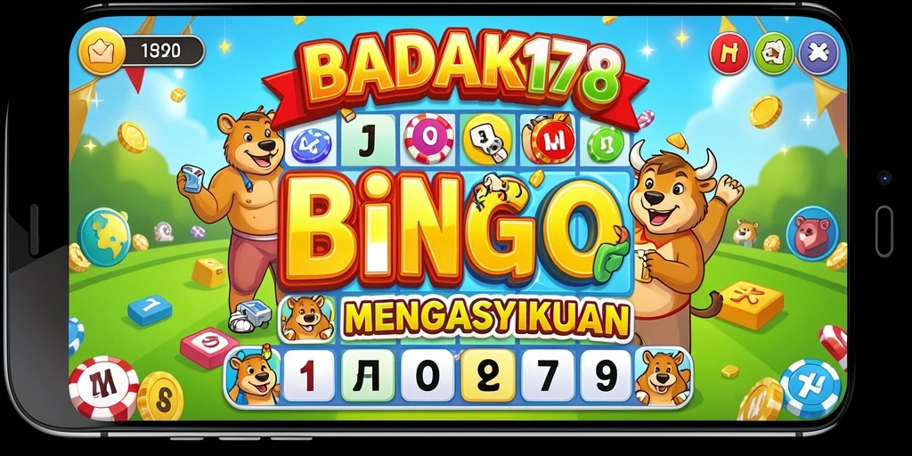 Gameplay Bingo seru dengan berbagai fitur menarik dari BADAK178.
