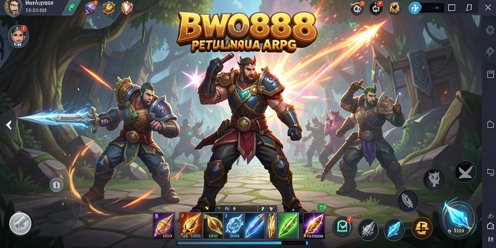 Tangkapan layar dari pertempuran seru BWO888 dengan visual menarik.