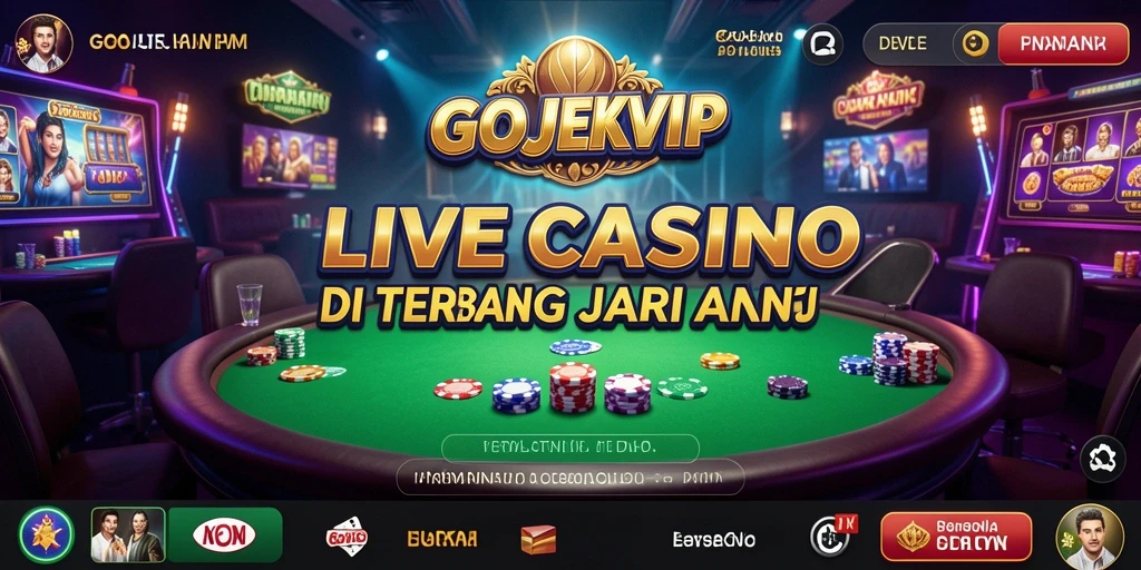Tampilan menarik dari gameplay Live Casino GOJEKVIP yang mengasyikkan.