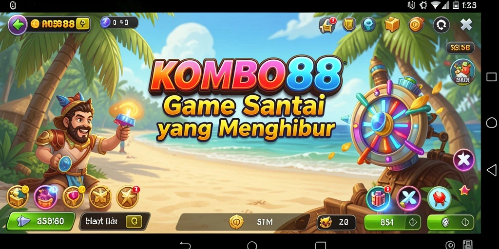 Screenshot gameplay KOMBO88 yang menampilkan tantangan menyenangkan.