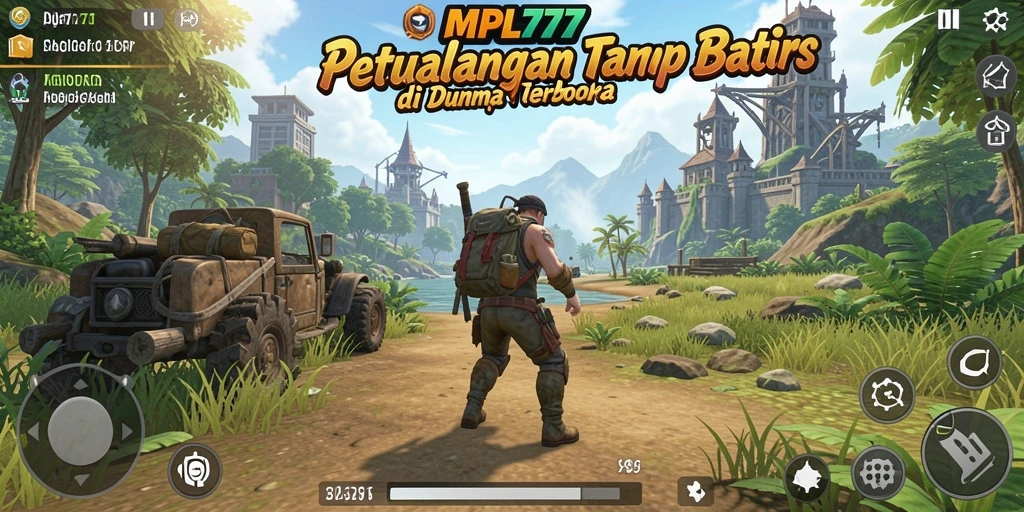 Screenshot MPL777 menampilkan gameplay dinamis di dunia terbuka.