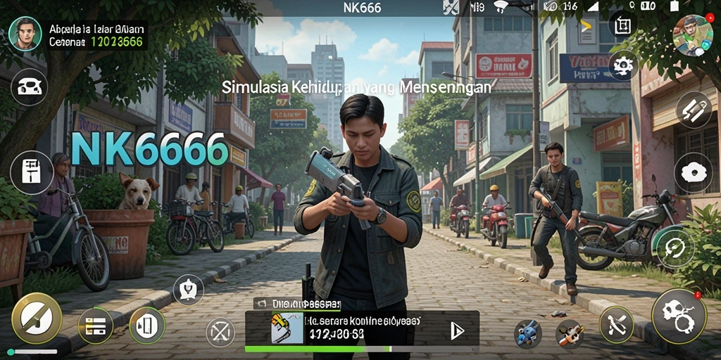 Tangkapan layar menampilkan gameplay NK666 yang seru dan menarik.