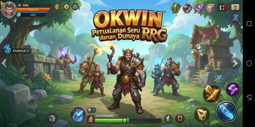 Tampilan gameplay menakjubkan dengan aksi RPG yang seru.
