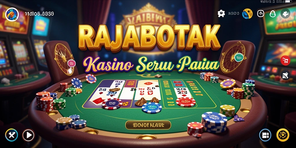 Tampilan gameplay RAJABOTAK yang menarik dan seru.
