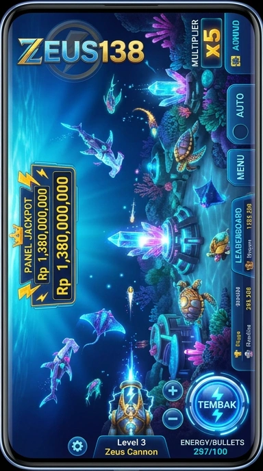 Tampilan antarmuka aplikasi zeus138 yang user-friendly.